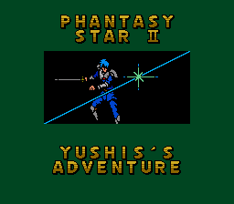 Phantasy Star II - Yushis's Adventure (Japan) (SegaNet)